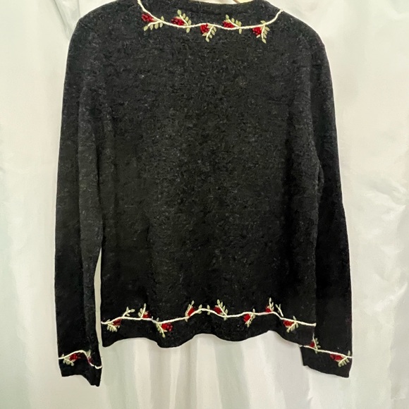 Paraphrase Wool Cardigan Sweater - Picture 2 of 7